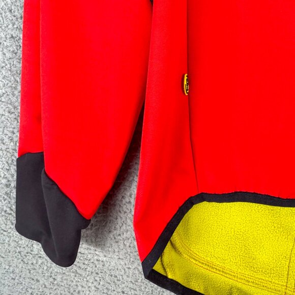Mavic Cycling Jacket Mens Medium Red Black Thermo Lined Bicycle Road Race Bike - Picture 6 of 16
